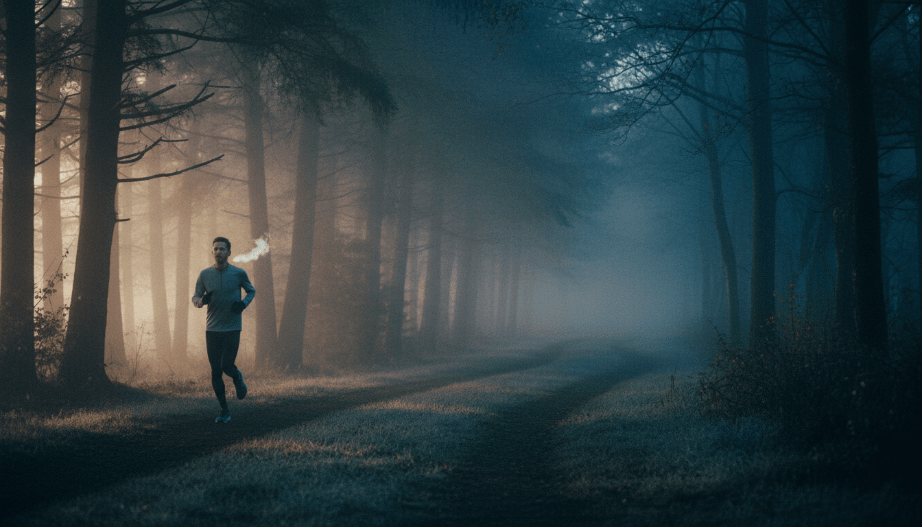 Endurance running on a track